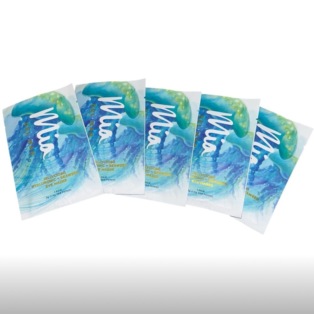 5 Mia Del Mar Jellycioso‎ Hyaluronic + Seaweed Eye Masks